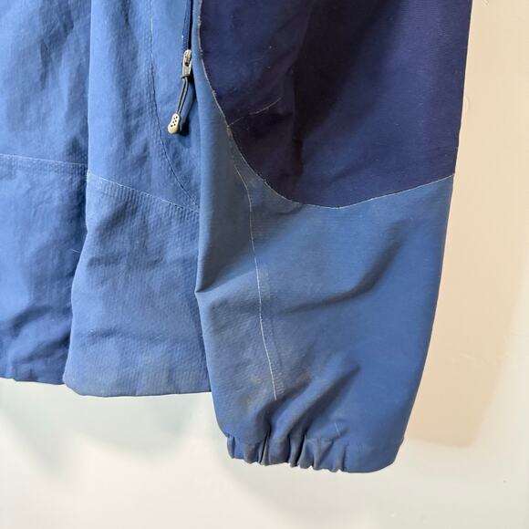 Patagonia Men's Vintage Ski Jacket Full Zip Hooded Waterproof Blue Large - Picture 10 of 14